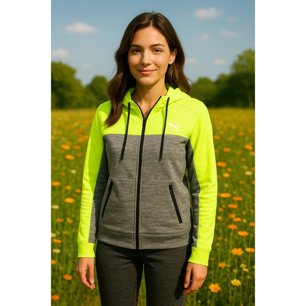 Victoria's Secret PINK Hoodie Sweatshirt Women's Sz SP Activewear Zip Up Stretch